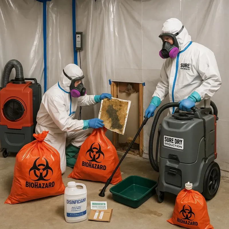 Contaminated Water Handling Protocols process in Harrison County, IA