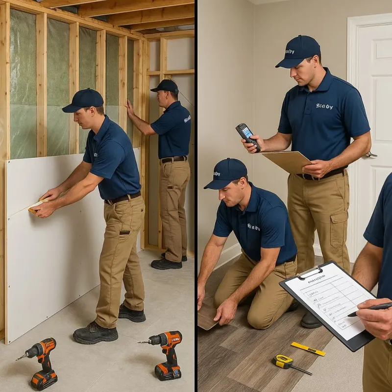 Repairs and Reconstruction process in Harrison County, IA